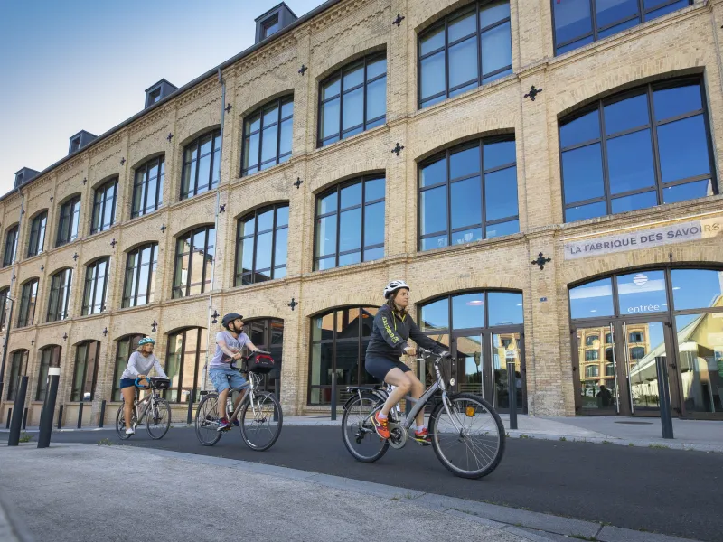 Visite d'Elbeuf à vélo et la fabrique des savoirs