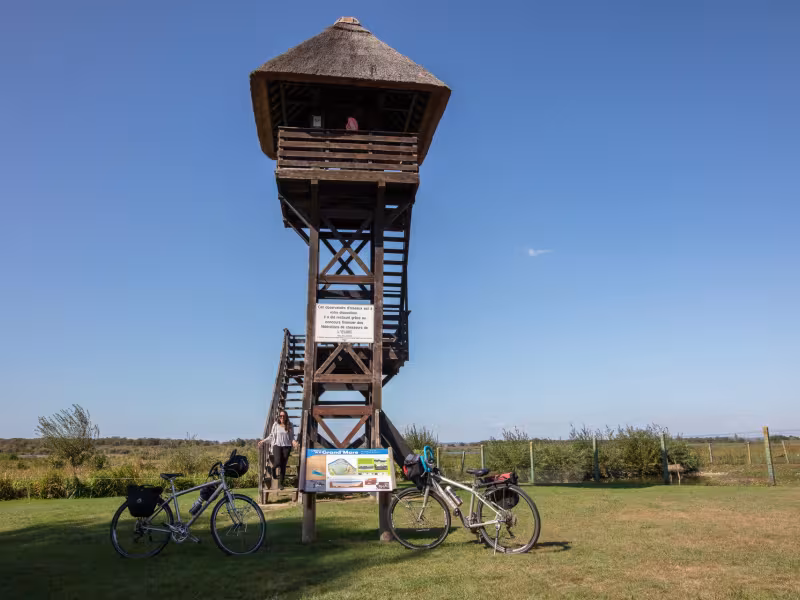 Observatoire au Marais Vernier