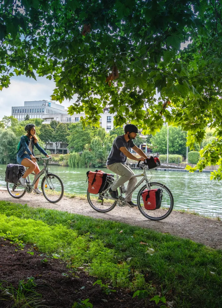 A vélo sur l'île des Impressionnistes à Chatou