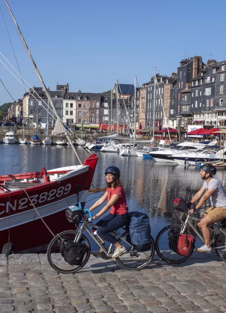 Sur le port de Honfleur