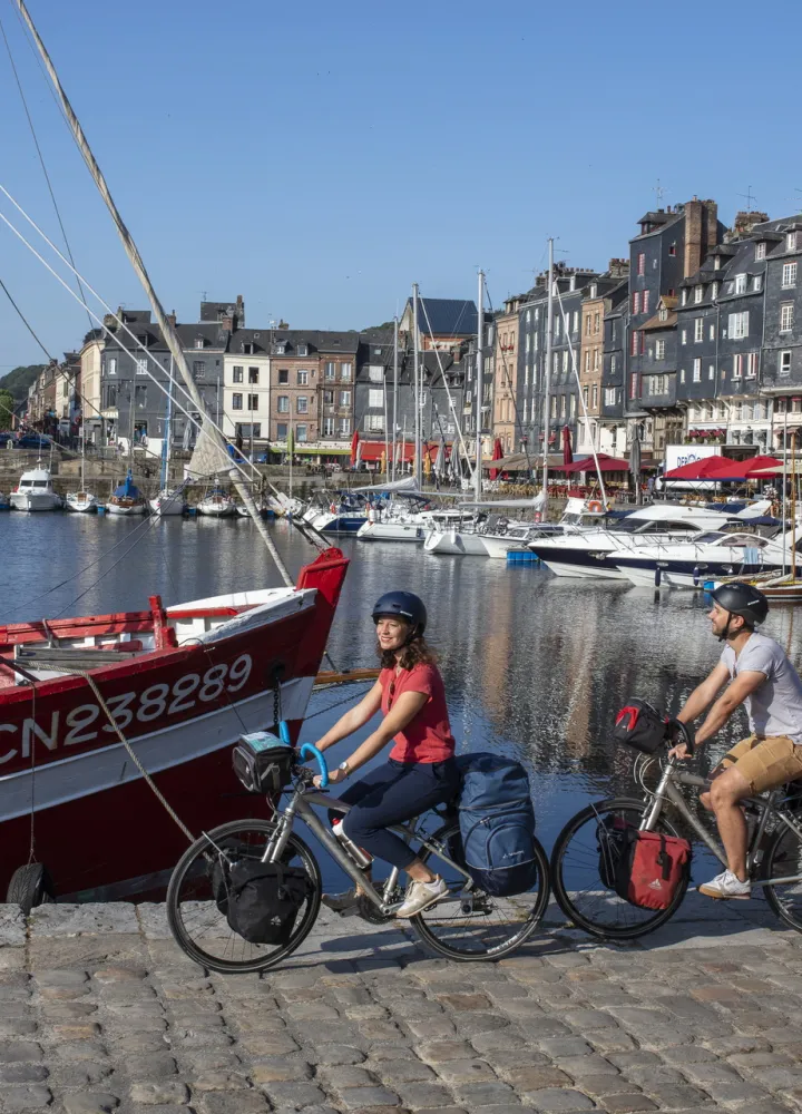 Sur le port de Honfleur