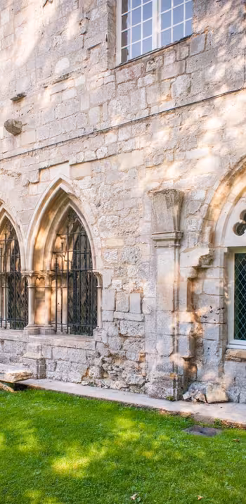 Visite de l'abbaye de Bonport
