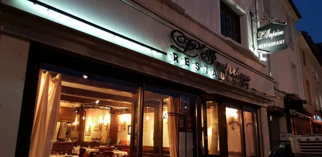 Façade restaurant L'imprévu