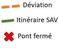 légende déviations